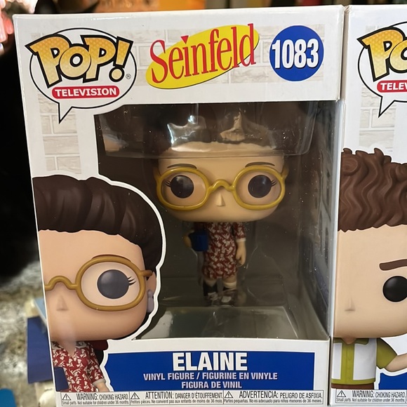 Funko pop SEINFELD LOT !!! Jerry! Kramer! Newman!George! Elaine! Soup guy! - Picture 2 of 7